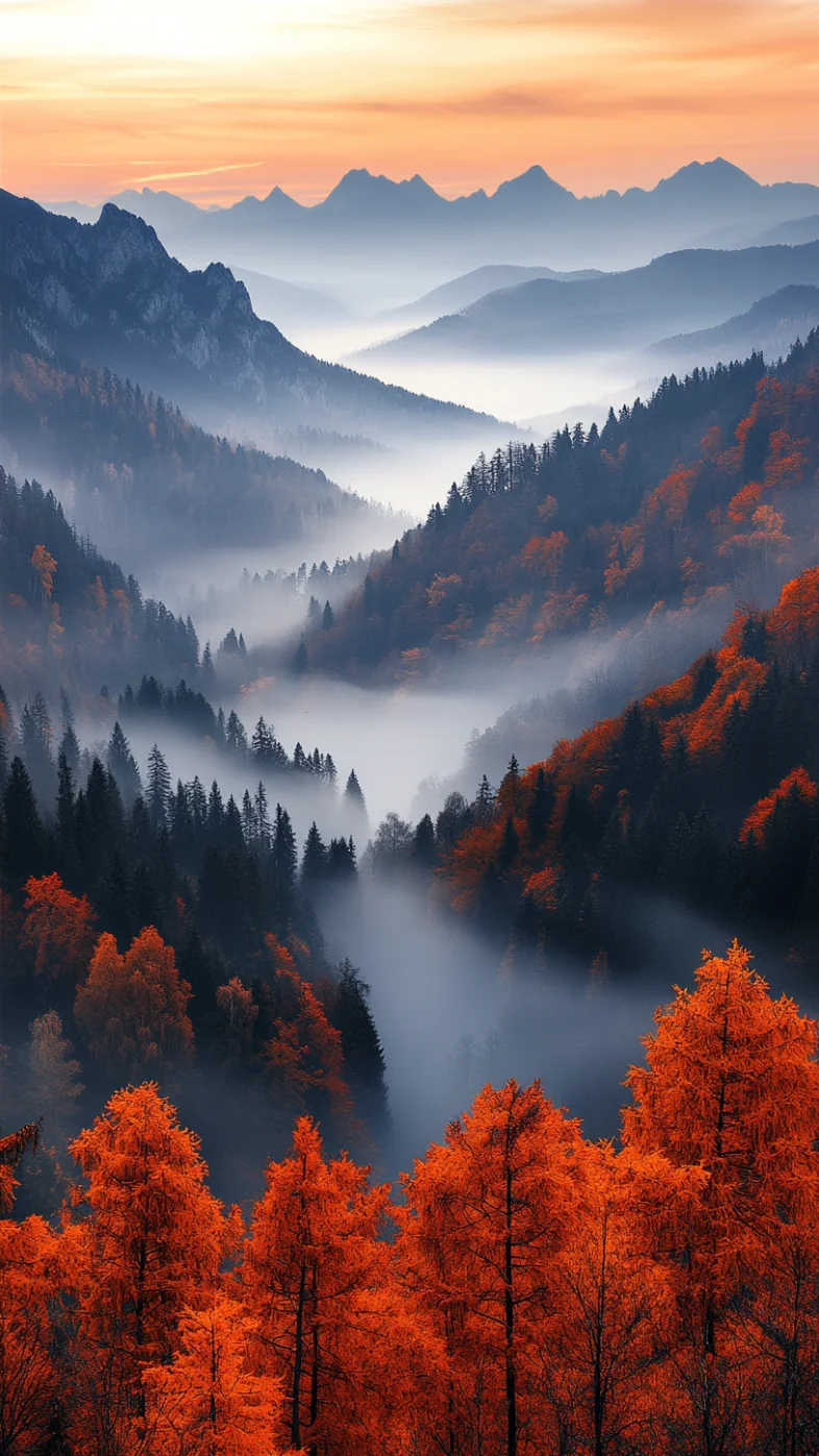 continuous mountain wallpaper