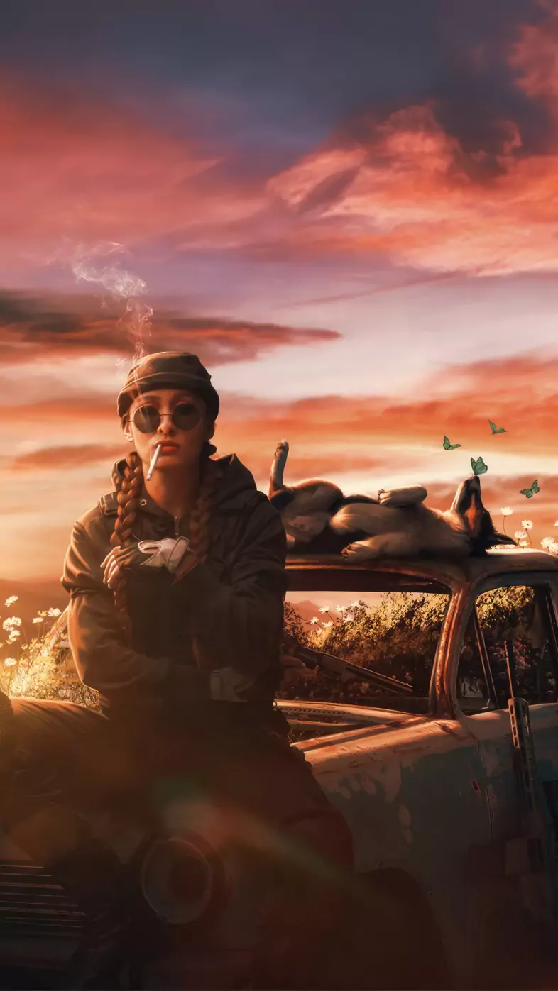 cool girl wallpaper