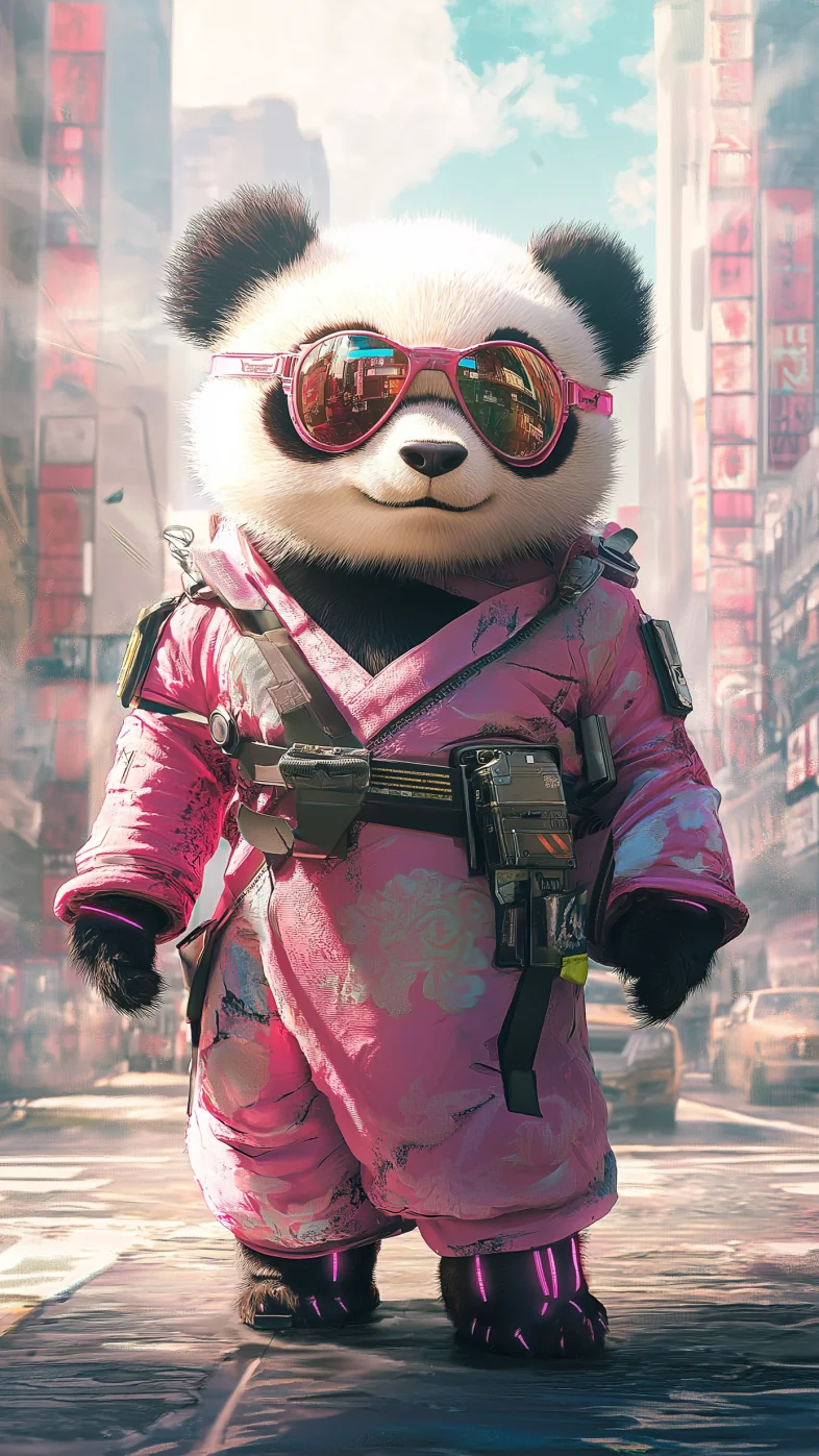 cool panda wallpaper