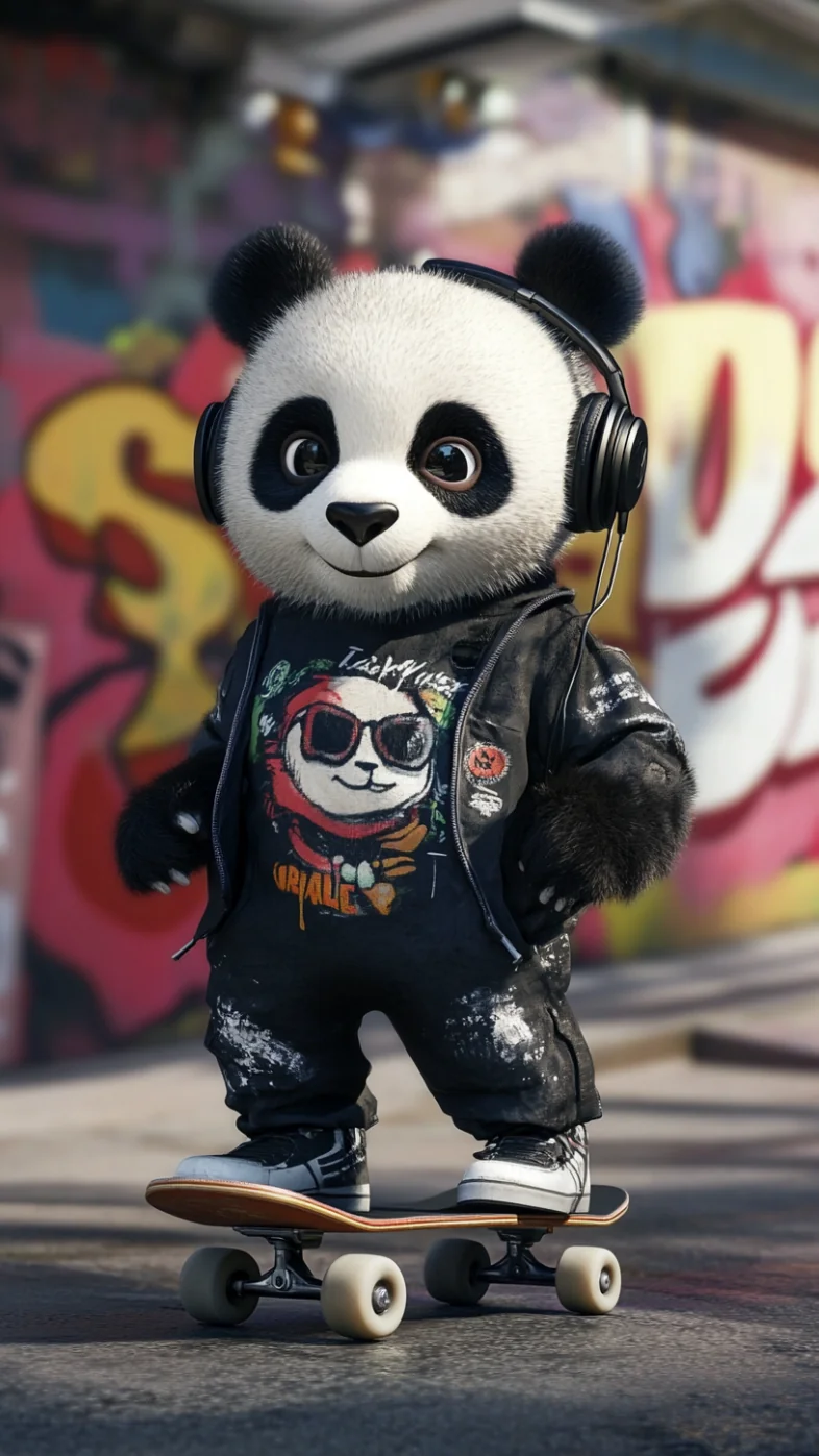 cool panda wallpaper