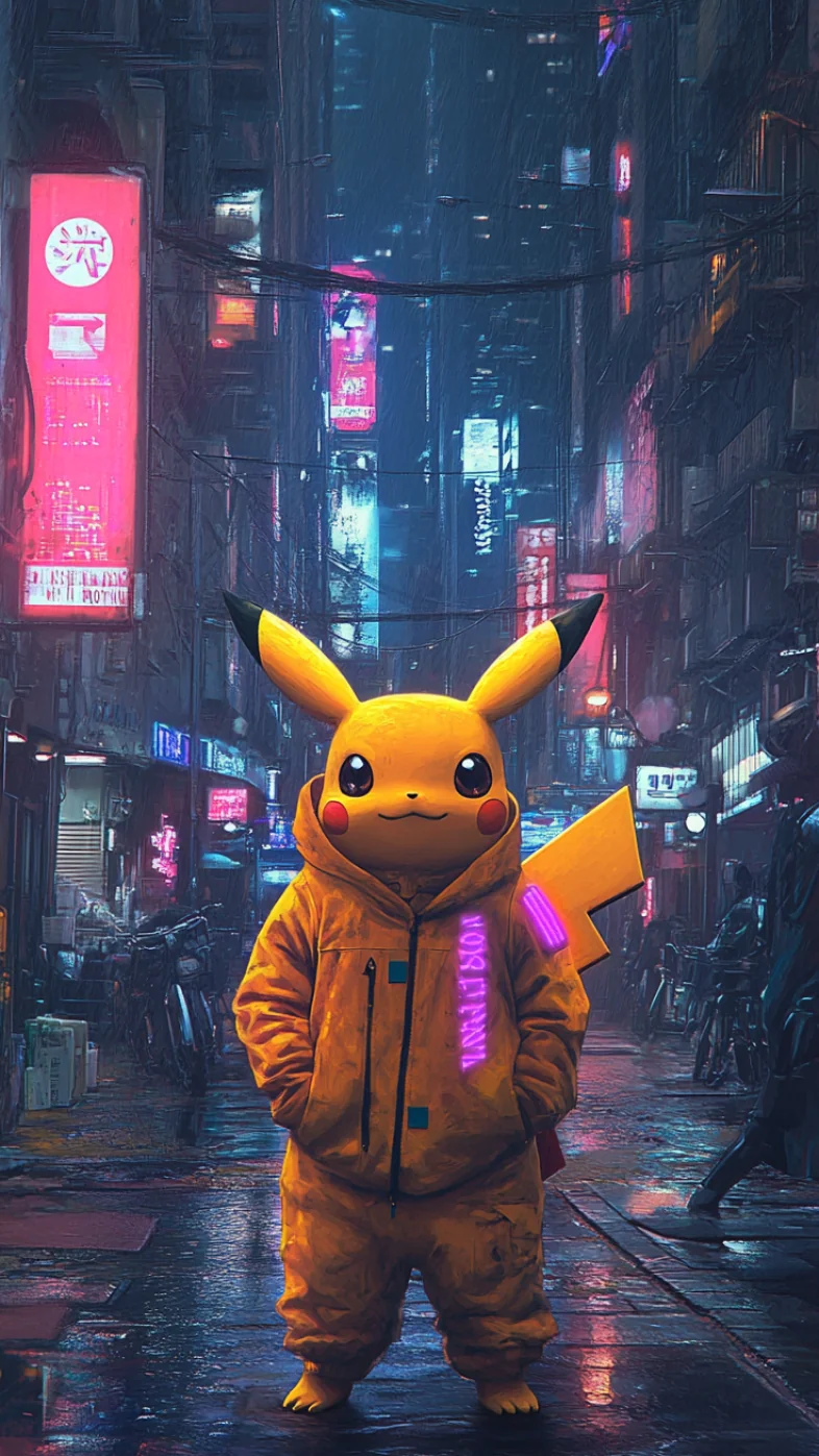 cool pikachu cartoon wallpaper