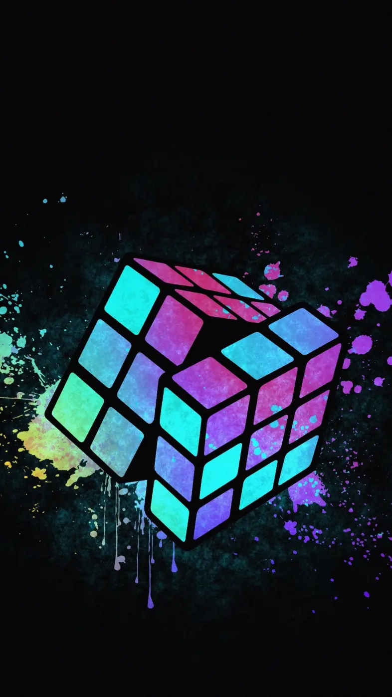 cool rubiks cube wallpaper