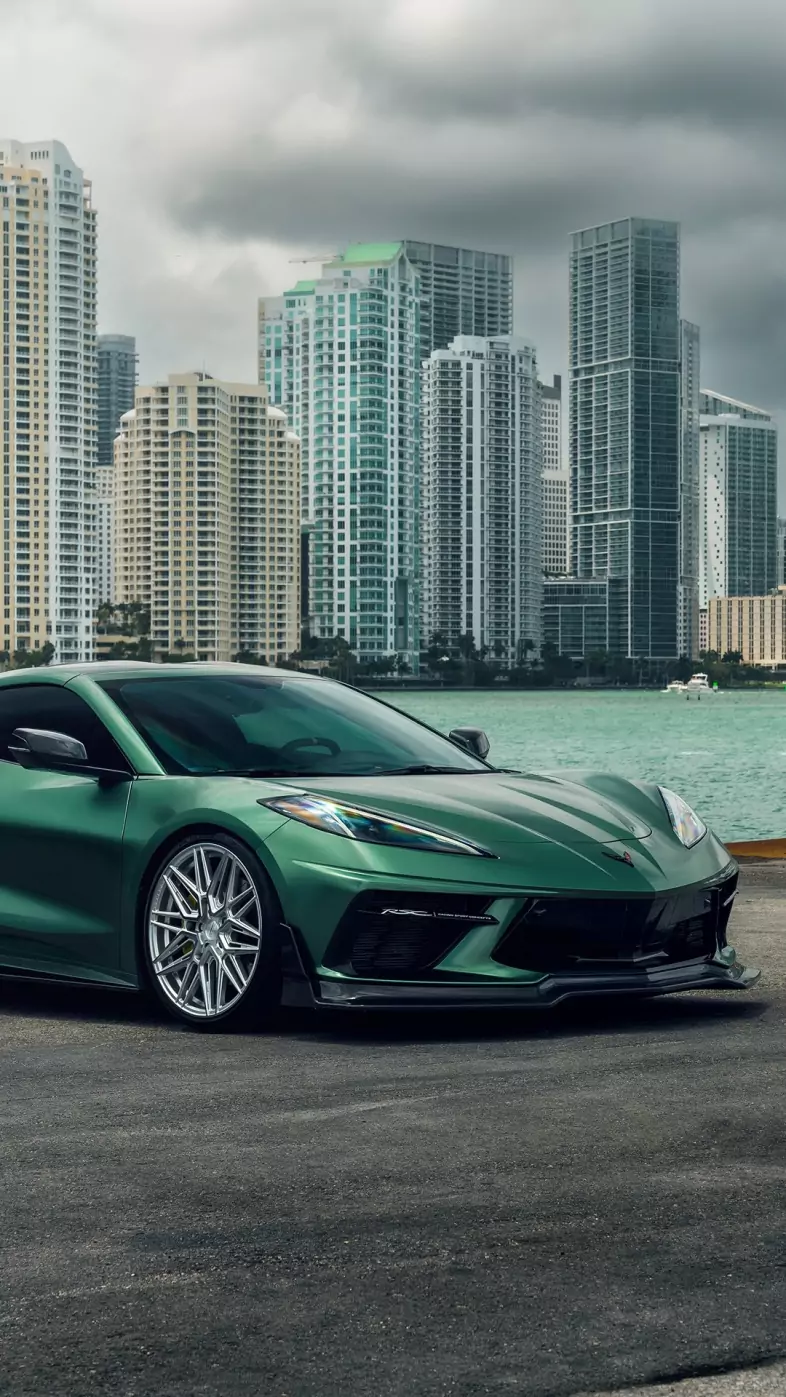 corvette vossen car wallpaper