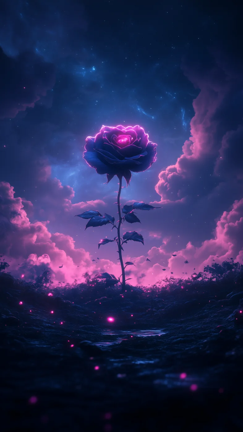 cosmic rose is so beautiful wallpaper