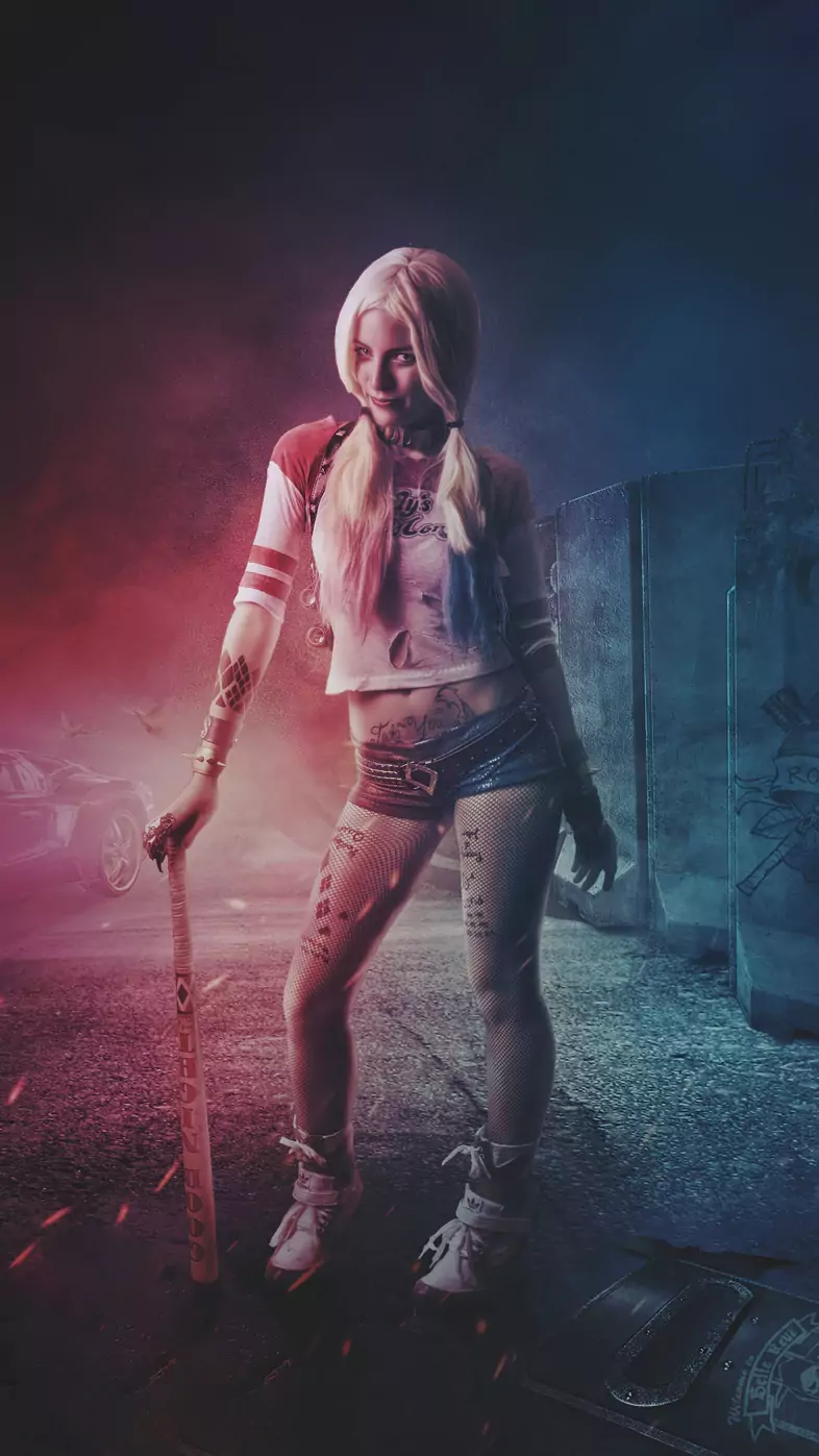 cosplay harely quinn wallpaper