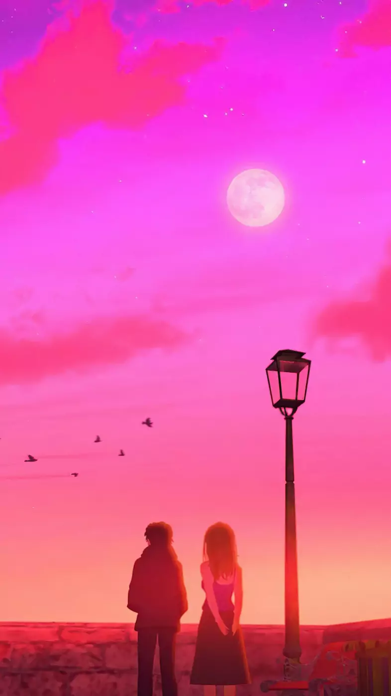 couple in love wallpaper
