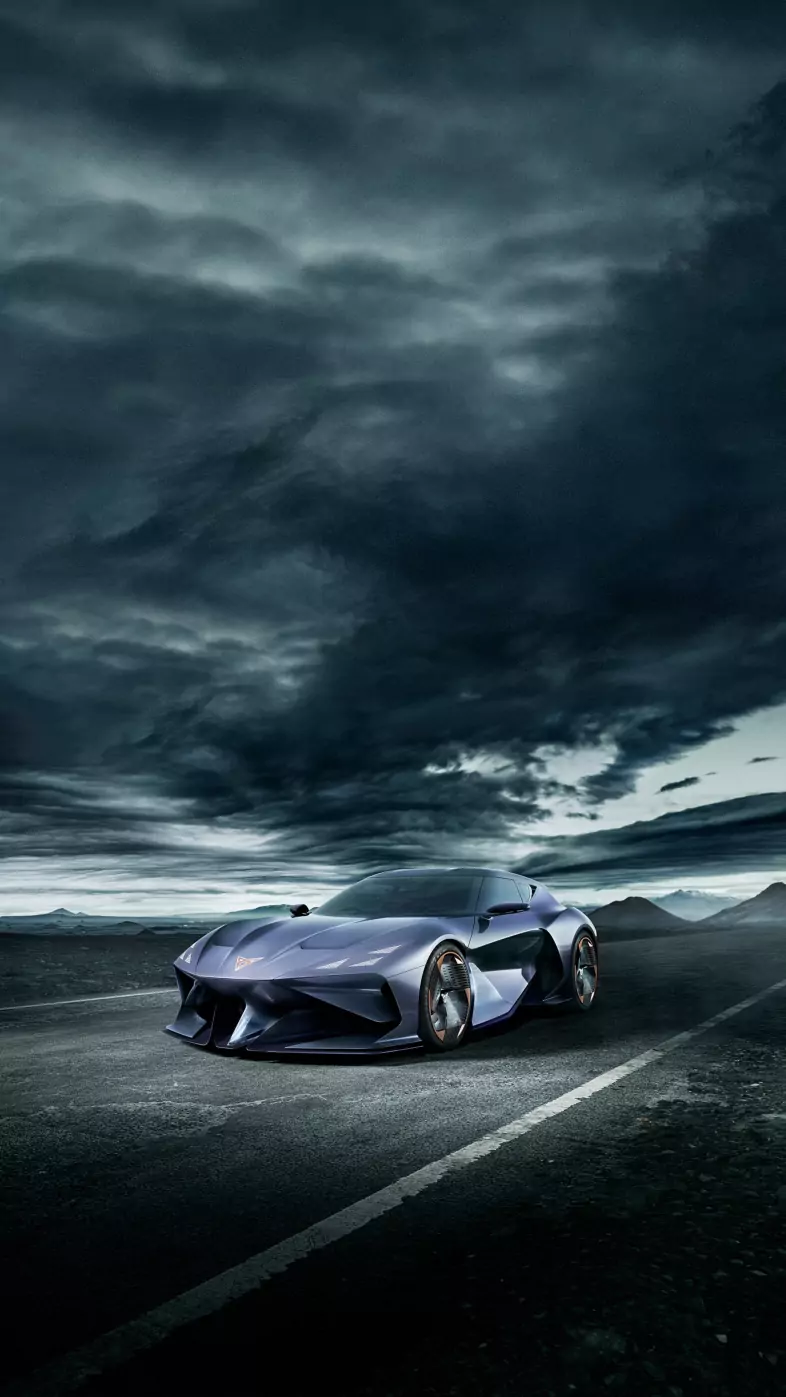 cupra darkrebel car wallpaper