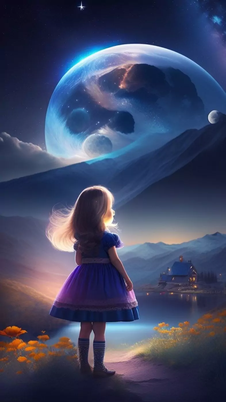 cute alone girl wallpaper