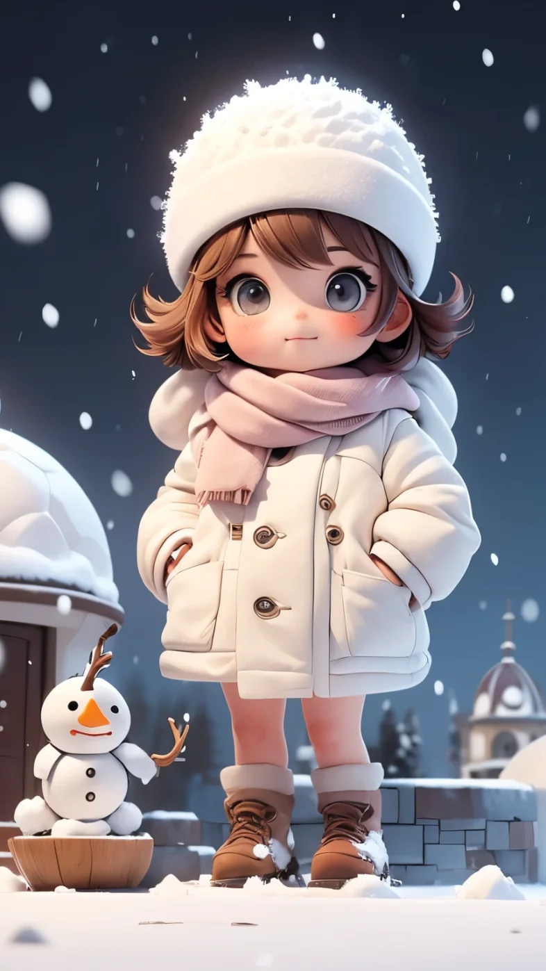cute anime girl wallpaper