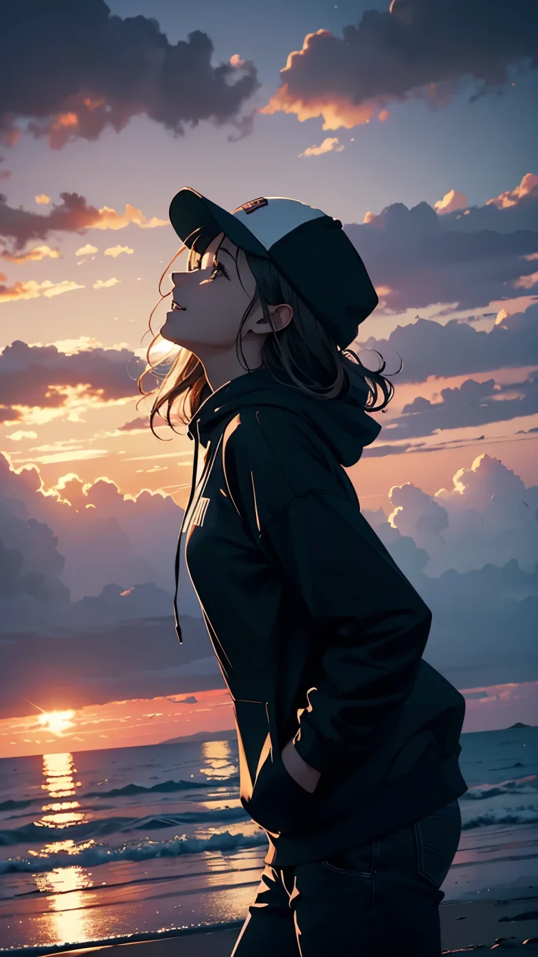 cute anime girl wallpaper