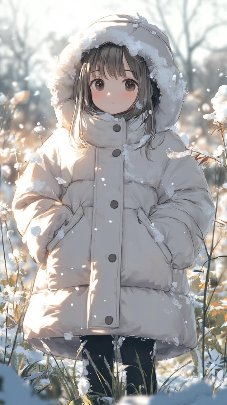 cute anime girl wallpaper