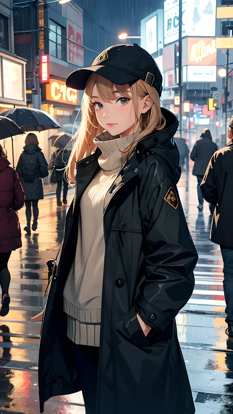 cute anime girl wallpaper