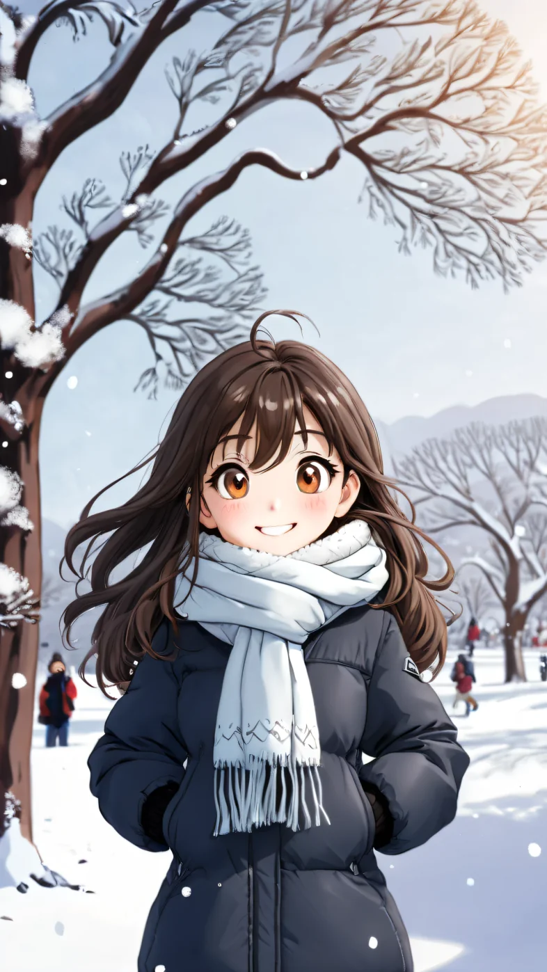 cute anime girl wallpaper