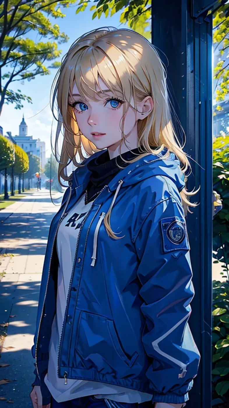cute anime girl wallpaper