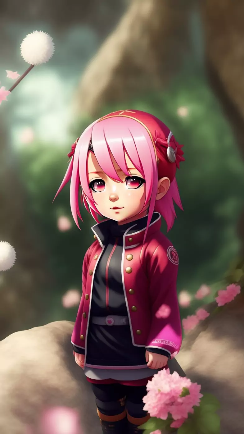 cute anime girl wallpaper