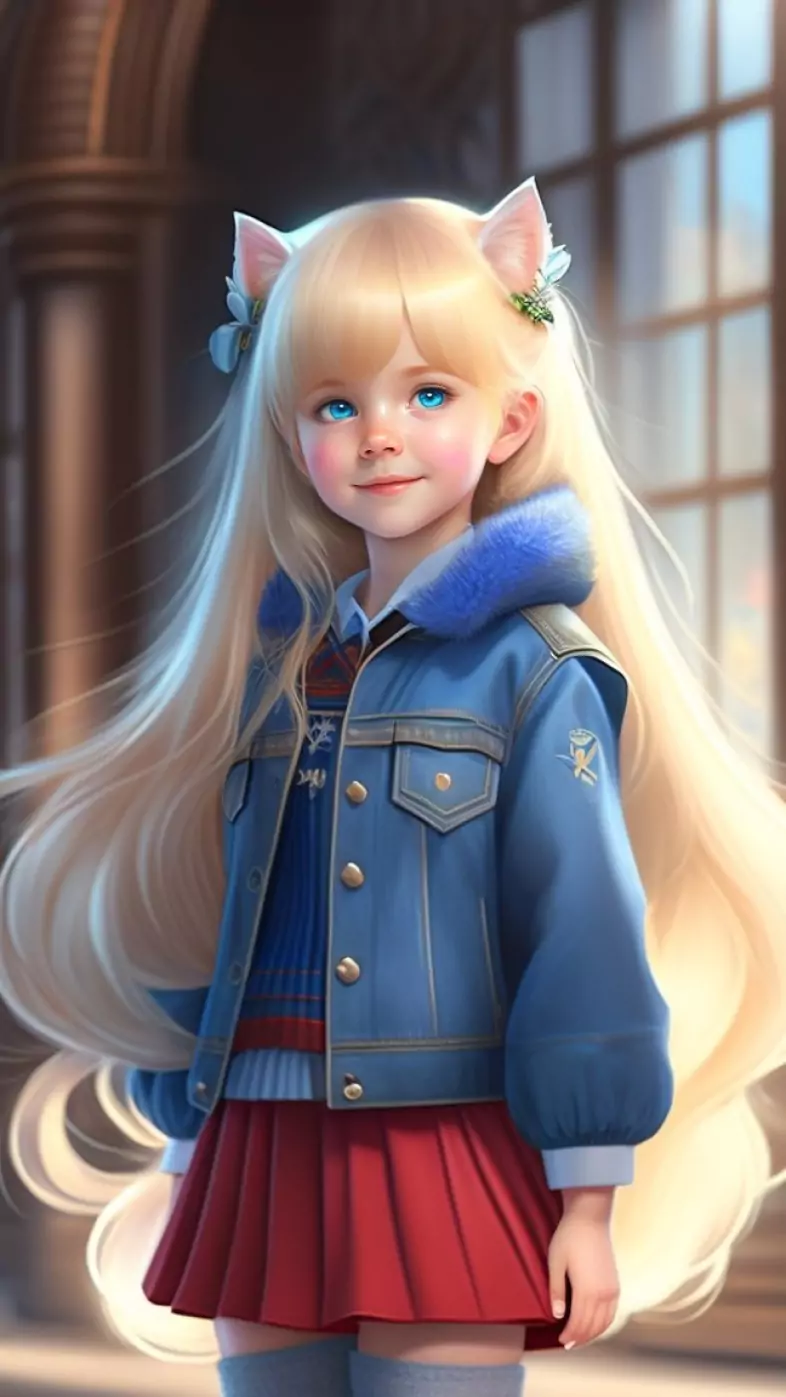 cute anime girl wallpaper