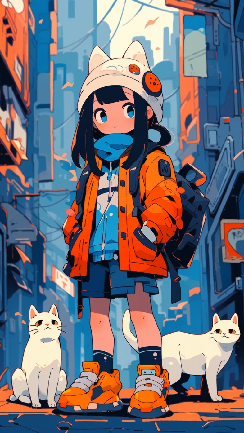 cute anime girl wallpaper