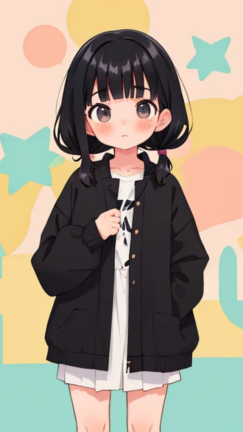 cute anime girl wallpaper