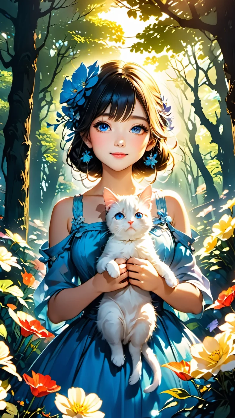cute anime girl wallpaper