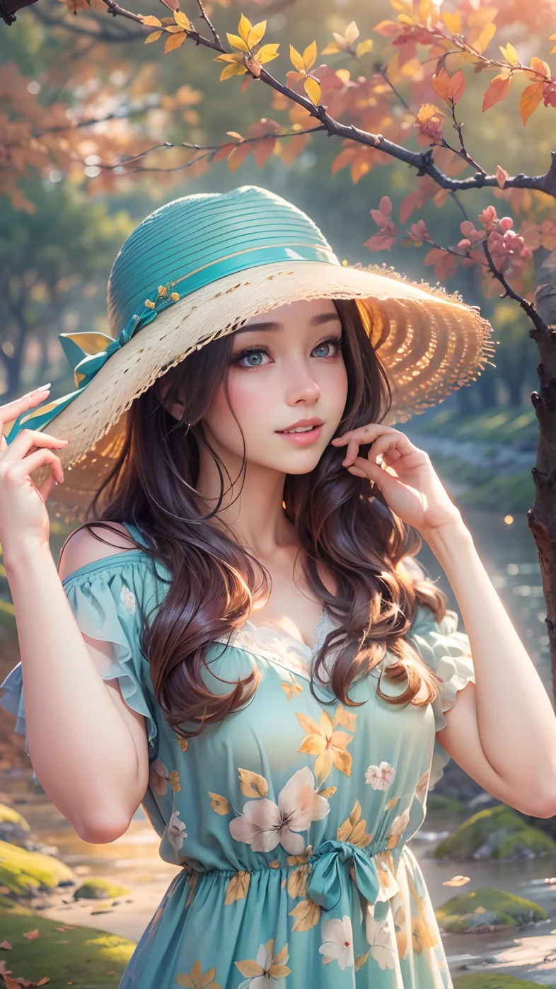 cute anime girl wallpaper