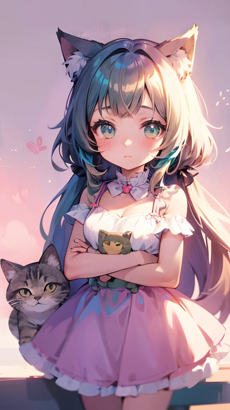cute anime girl wallpaper
