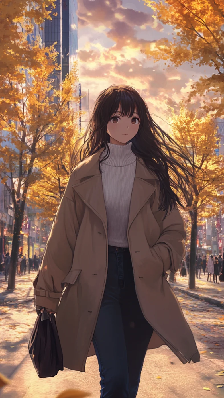 cute anime girl wallpaper