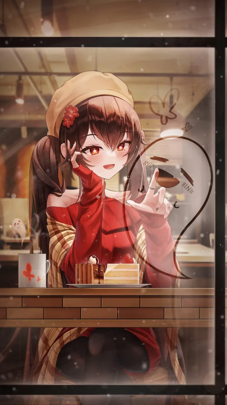 cute anime girl wallpaper