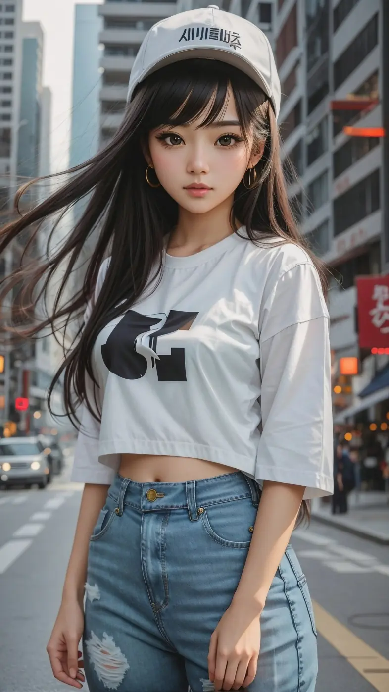 cute anime girl wallpaper