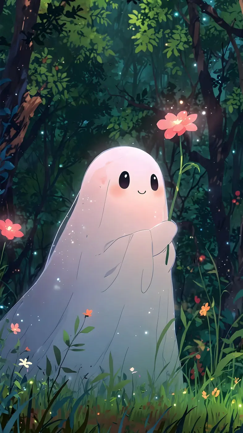  cute cartoon ghost wallpaper