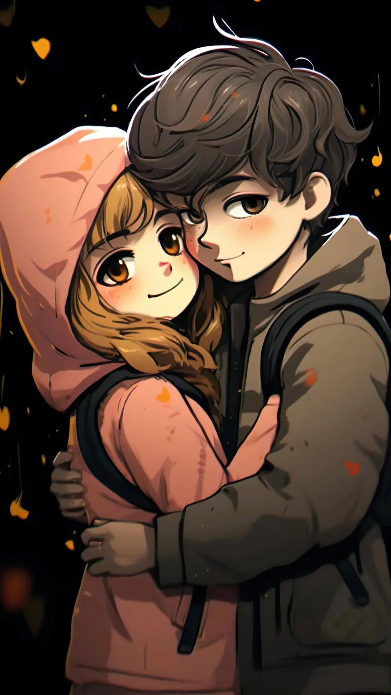 cute couple wallpaper