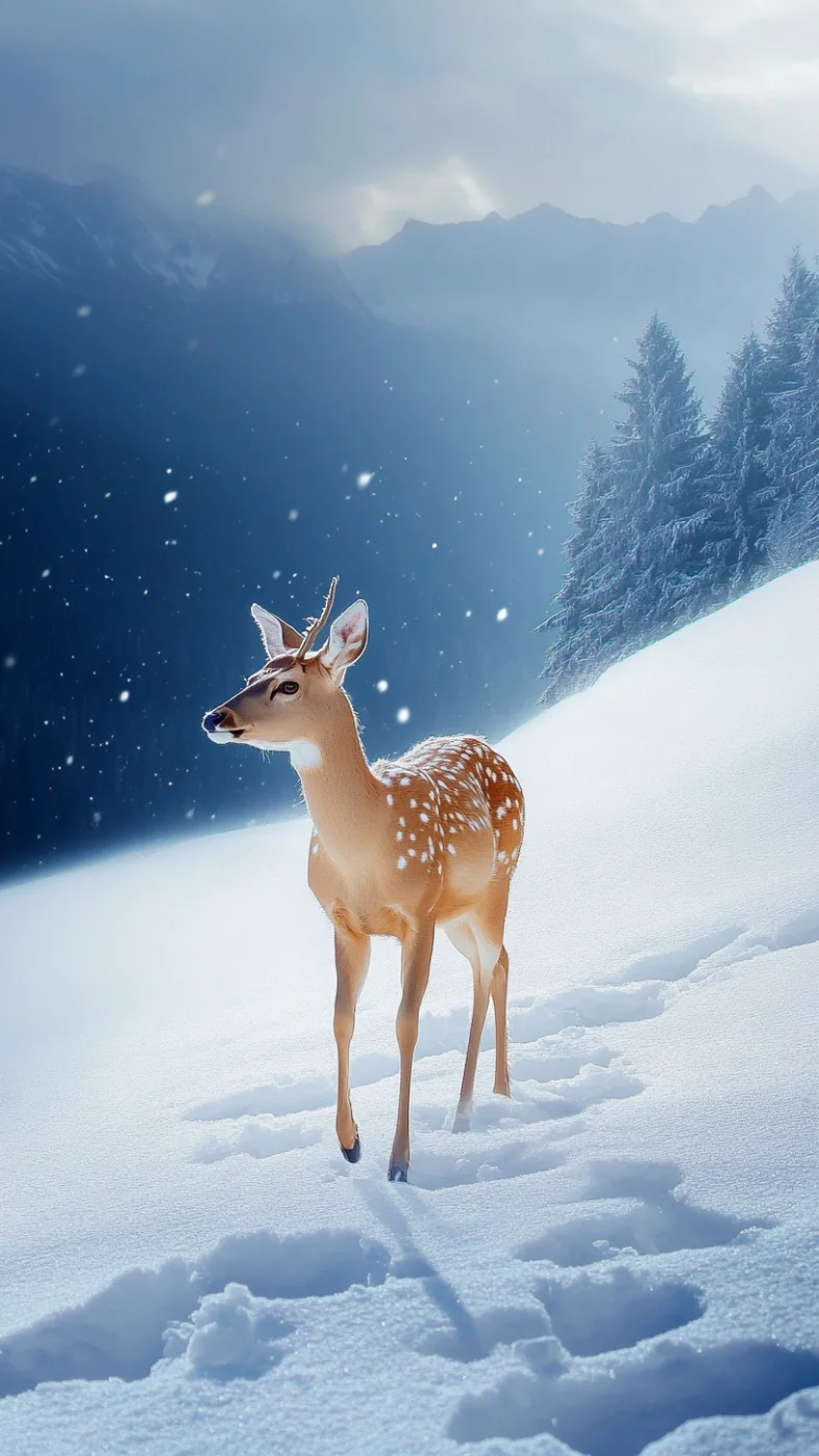 cute deer wallpaper