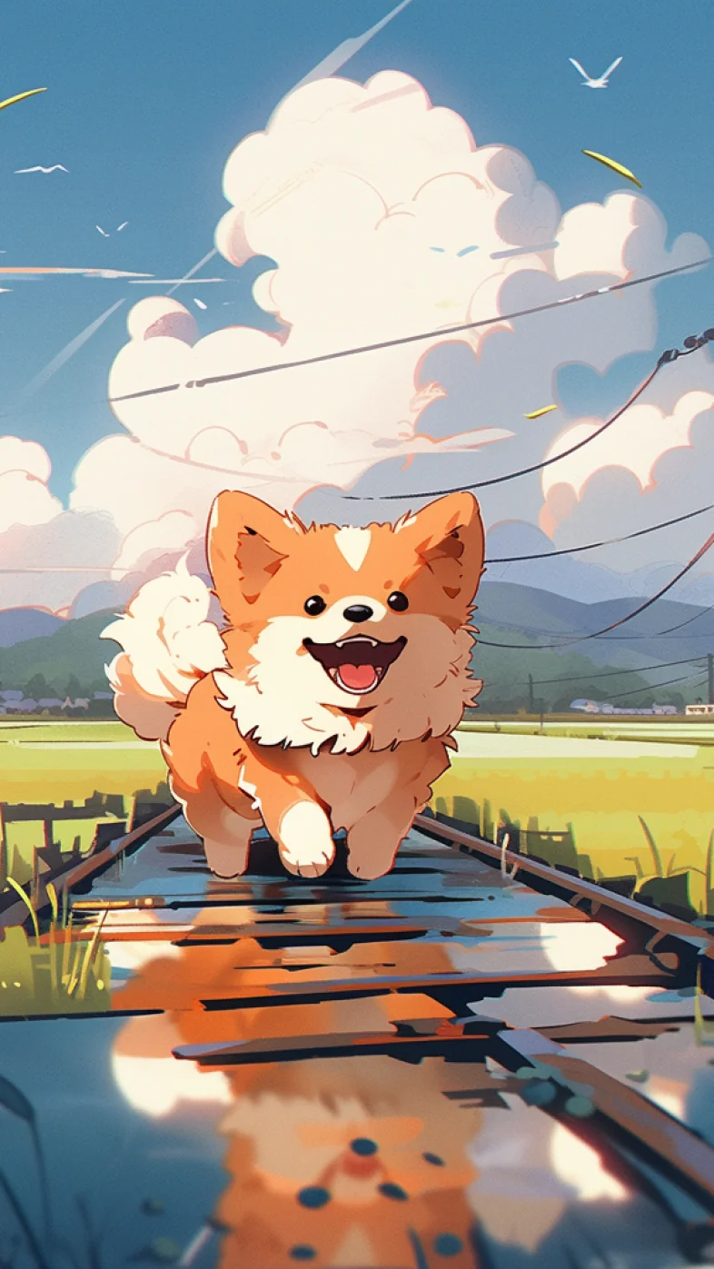 cute dog  wallpaper