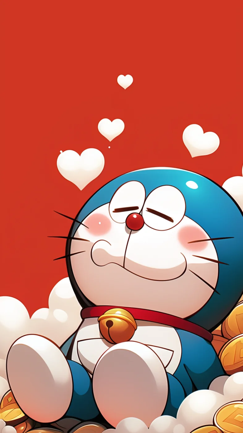 cute doraemon cartoon wallpaper
