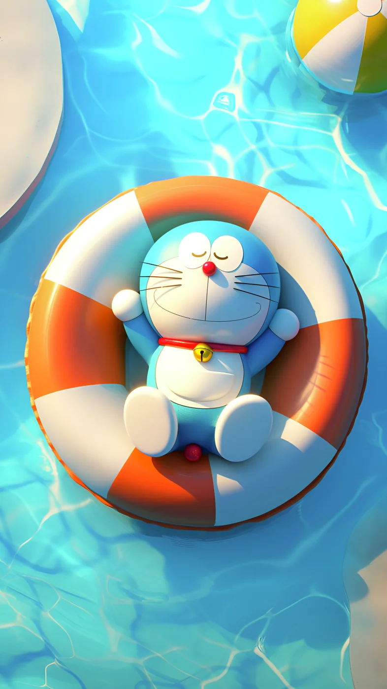 cute doraemon cartoon wallpaper