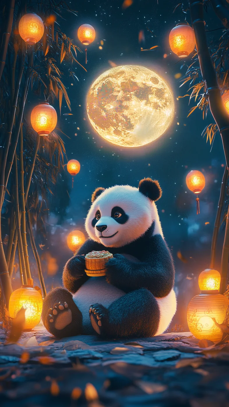 cute giant panda wallpaper