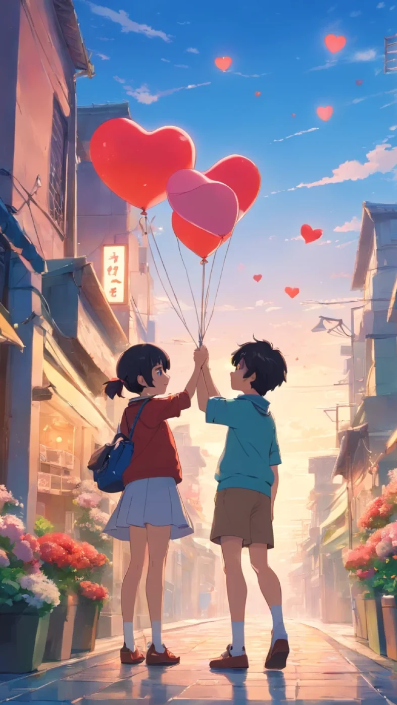 cute love couple wallpaper