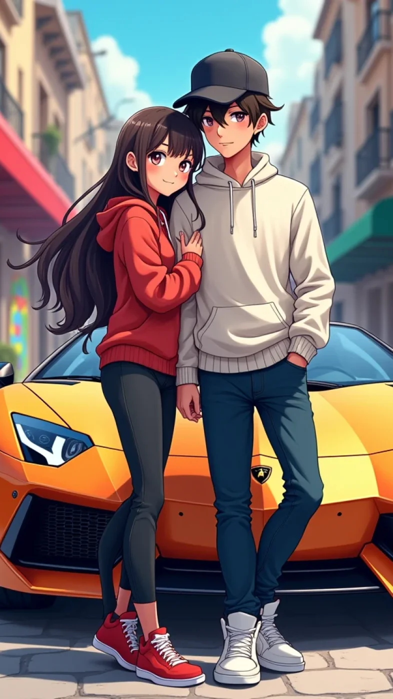 cute love couple wallpaper