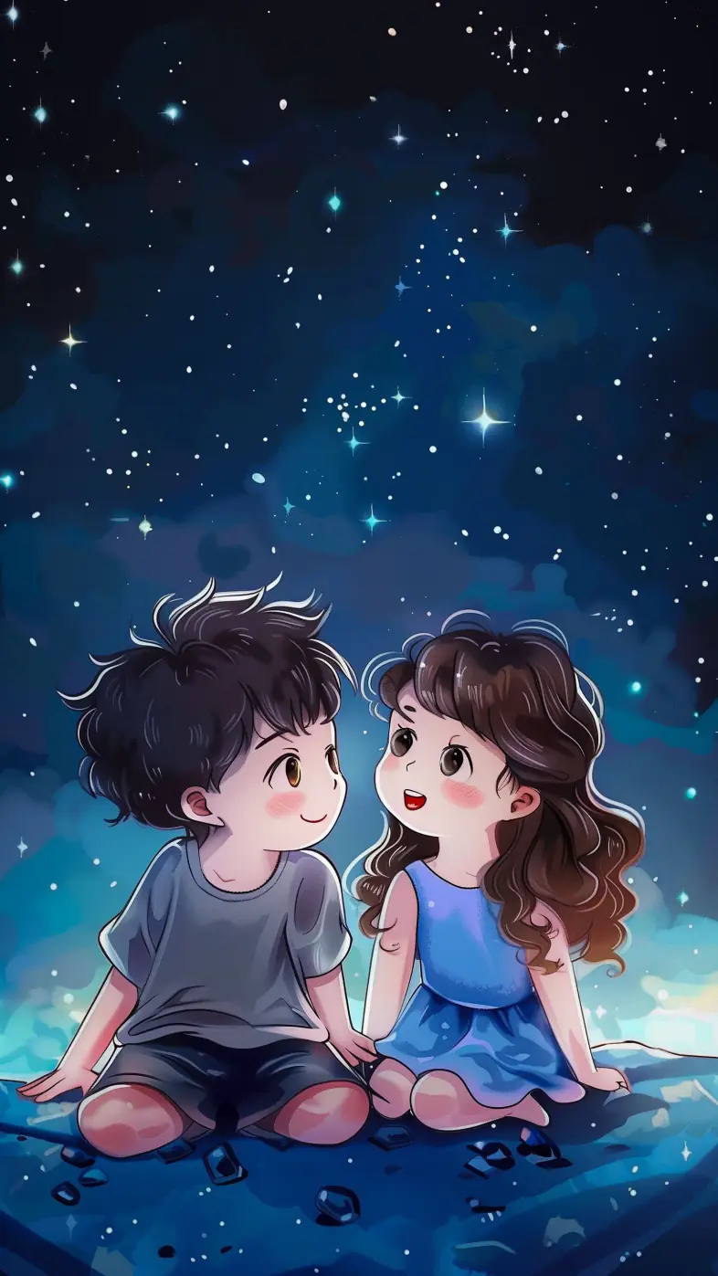 cute love couple wallpaper