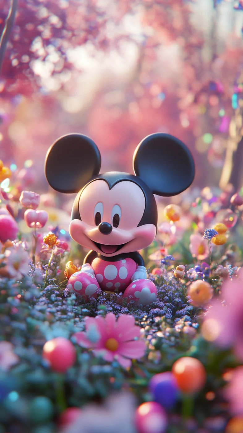 cute minnie mouse cartoon wallpaper