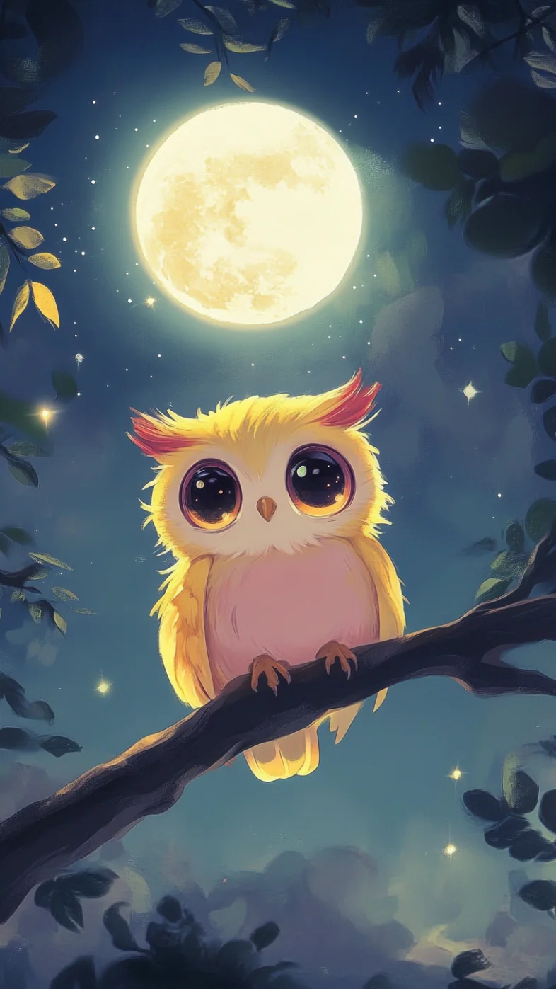 cute owls  wallpaper