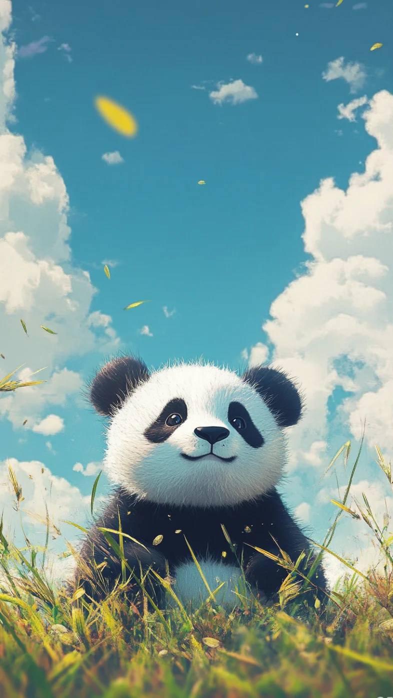 cute panda wallpaper