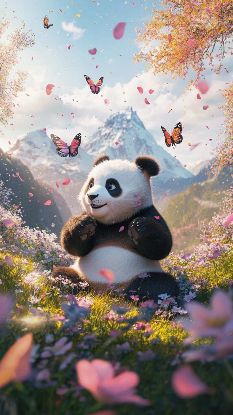 cute panda wallpaper