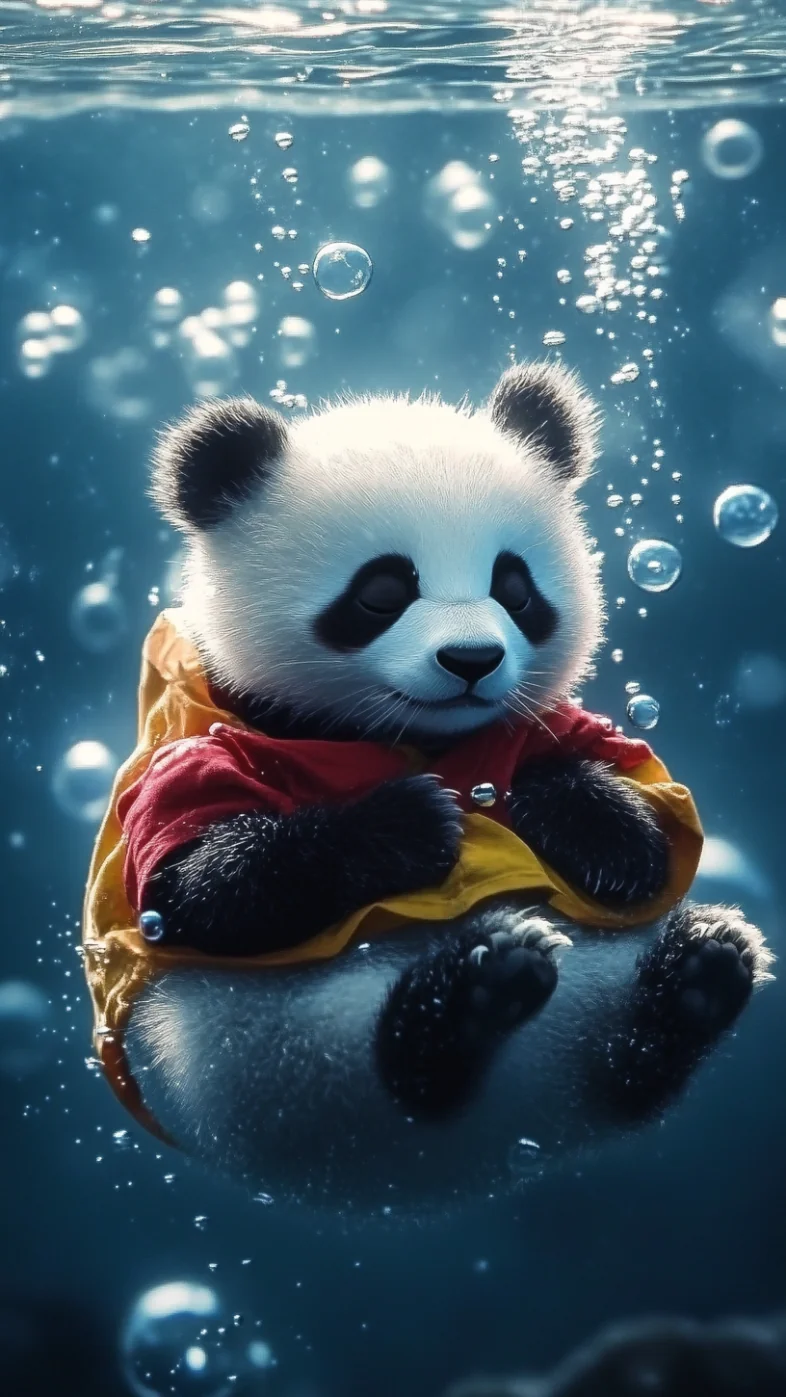 cute panda wallpaper