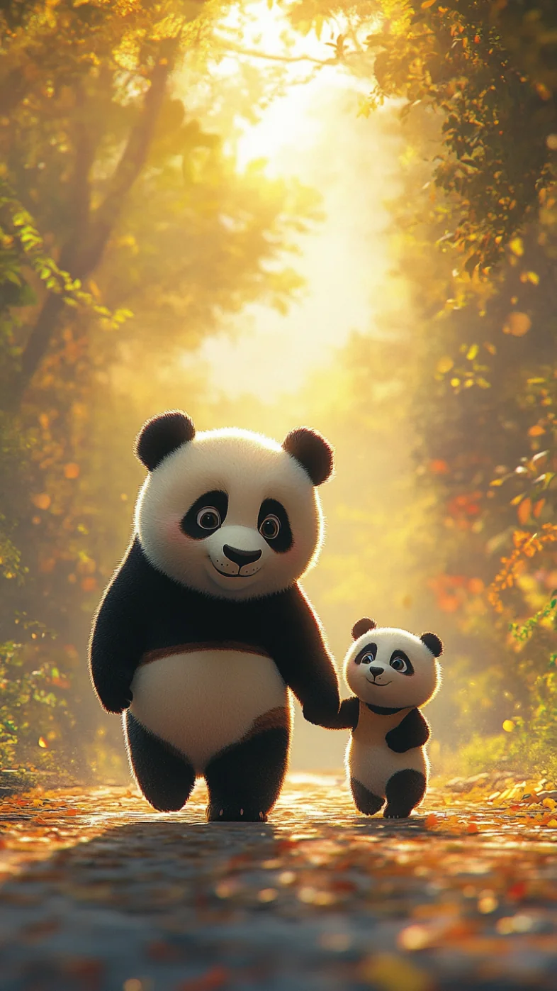 cute panda wallpaper