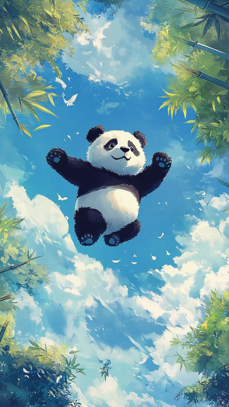 cute panda wallpaper