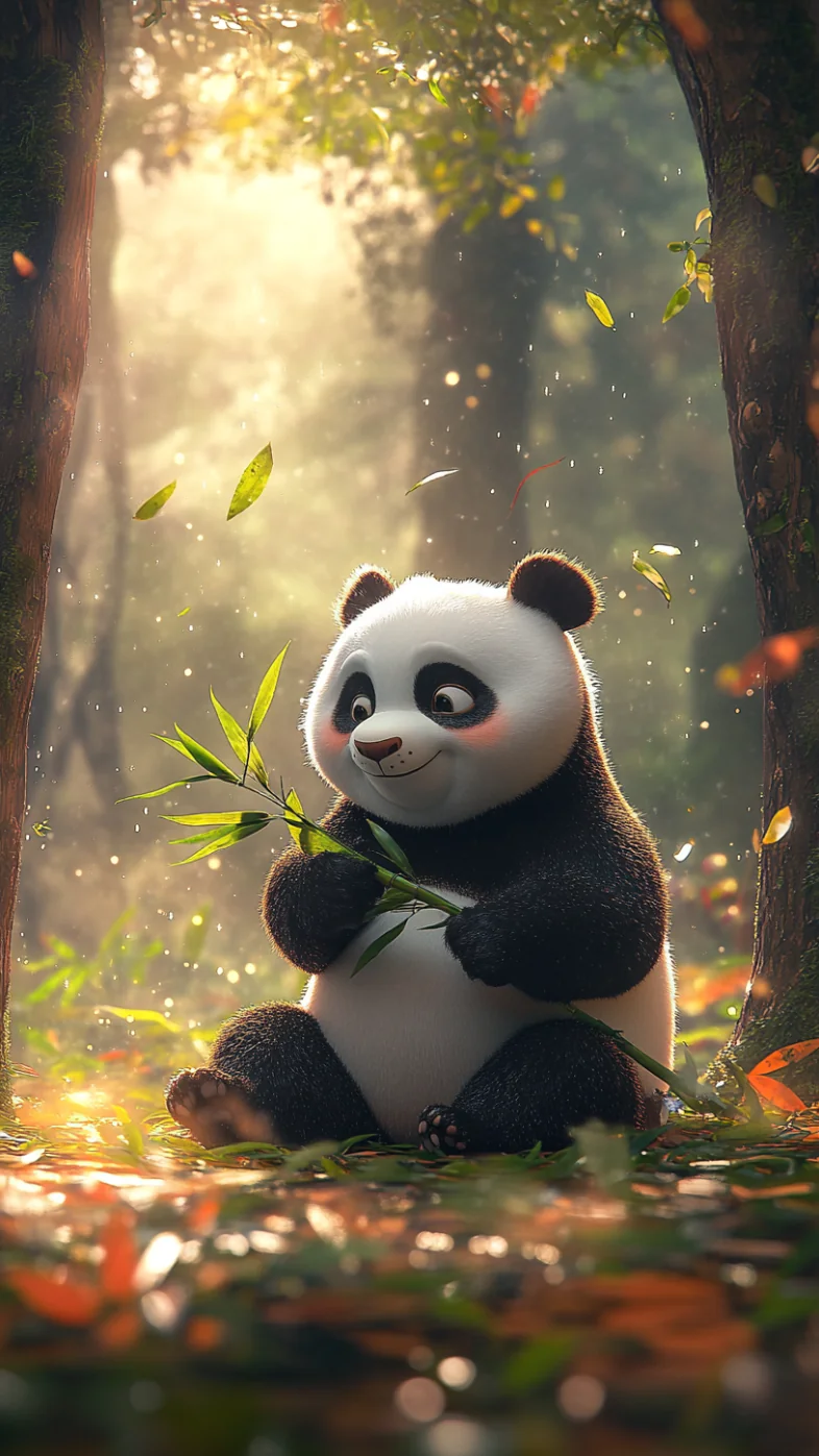 cute panda wallpaper