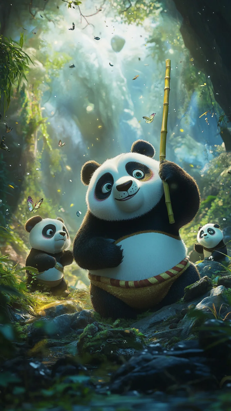 cute panda wallpaper