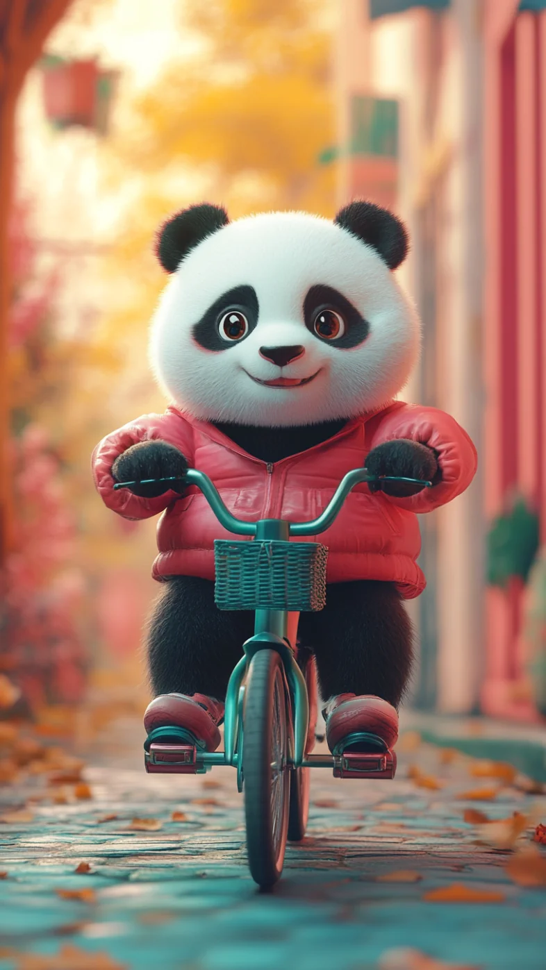cute panda wallpaper