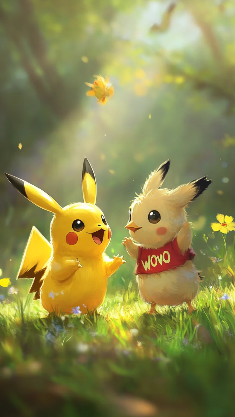 cute pikachu wallpaper