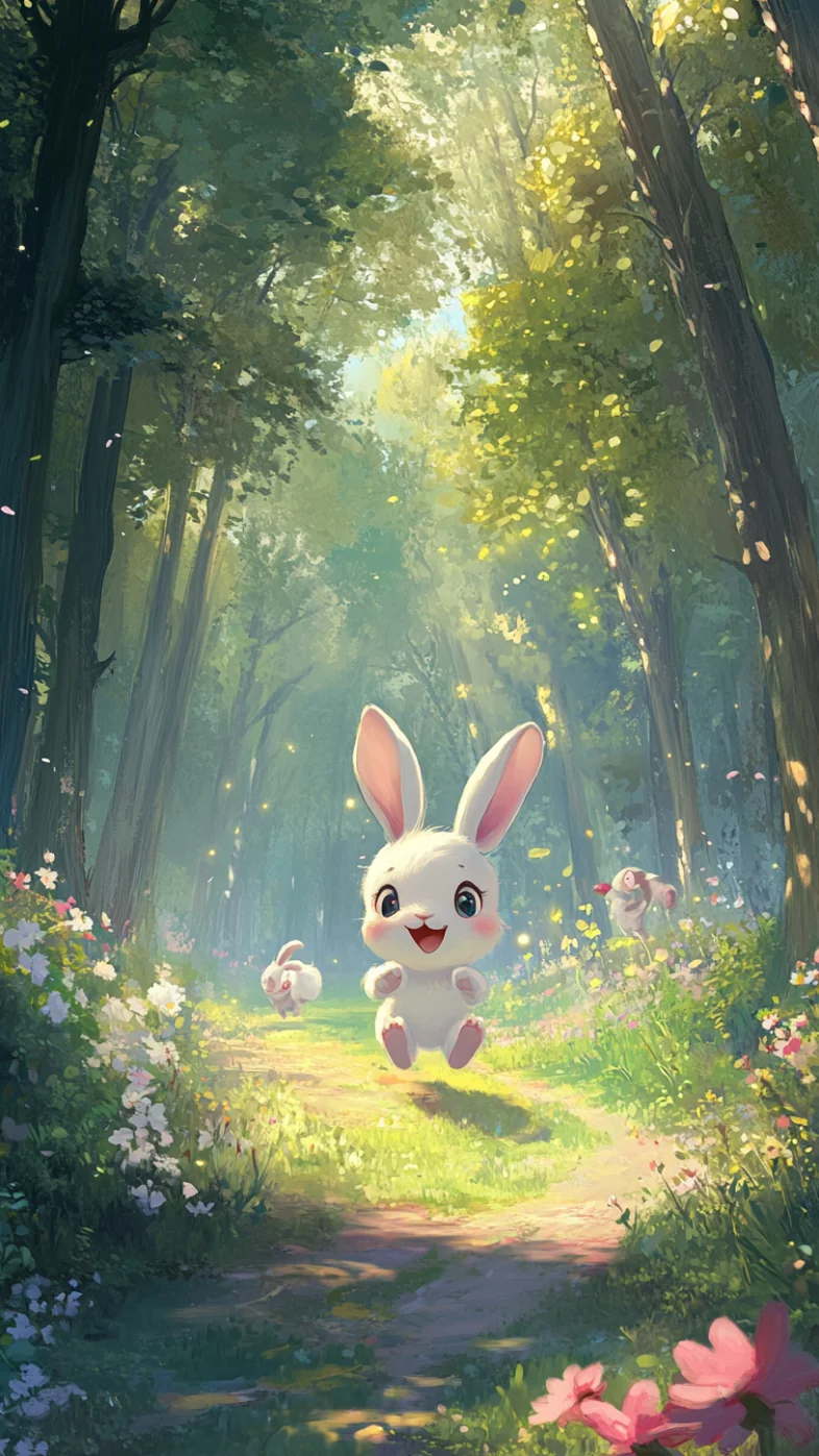 cute rabbit wallpaper